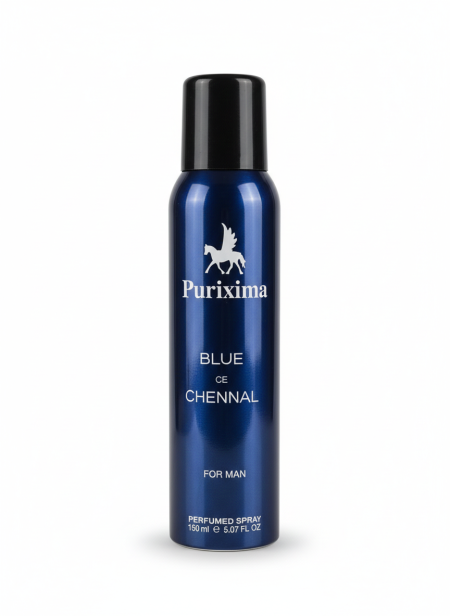 مزيل عرق معطر للرجال من Purixima Blue CE Chennal.