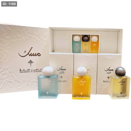 مجموعة المسك من إبراق إبراهيم القرشي – 6 حبات Ibraq Ibrahim Al Qurashi Musk Collection – 6 Pieces