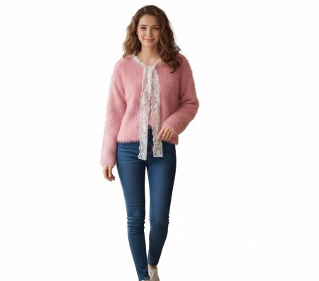 بلوزة فرو ناعم