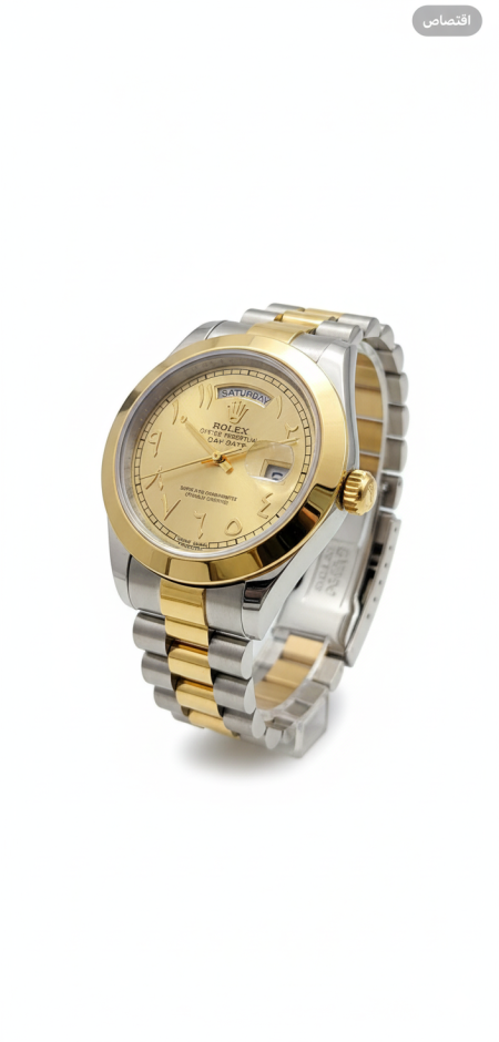 ساعة يد رجالية ROLEX + علبة مع الساعة