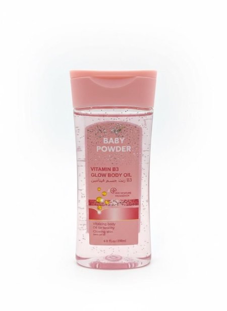 زيت جسم baby powder