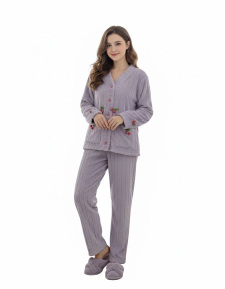 بجامة فرو قطعيتن