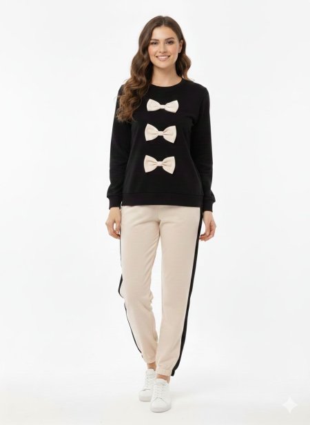 بجامة فوتر قطعتين